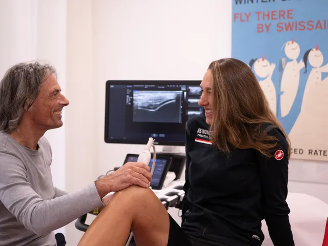 Regenerative Therapie mit Ultraschallkontrolle
